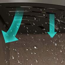 现代免钻孔转角置物架 - 耐用塑料壁挂式浴室收纳整理架，带背胶，适用于洗手池、马桶、淋浴房 - 节省空间的弧形设计，可放置洗漱用品、瓶瓶罐罐、化妆品 | 时尚置物架设计 | 易于安装的浴室收纳架