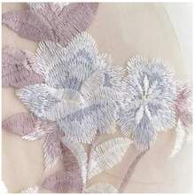 New Chinese Style 3D Multi-Layer Embroidered Patch, Suitable For: Wedding Dress, Formal Wear, Veil, Headpiece, Performance Costume, DIY Jewelry, Garment Embroidery Applique Accessory Materials