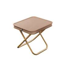 1 件 11 英寸迷你折叠凳，粉色小型便携式折叠椅，手提包式折叠椅，小型露营凳，可承重 240 磅，适用于旅行、野餐、徒步旅行、钓鱼 - 彩色 - 查看 12