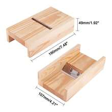 1 pezzo Pialla per sapone e candele, Attrezzo in legno per rasatura di saponi, Strumento per rifilatura e rifinitura di saponi e candele fatti a mano per Natale, Ognissanti e fai da te, Pialla in legno per saponi, Taglierina per candele, Stampo per saponi e candele