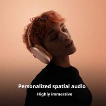 Apple AirPods Max (USB-C) Wireless Bluetooth Headphones,Active Noise Cancelling (ANC) Headphones,Over-Ear Headphones - Starlight - View 5