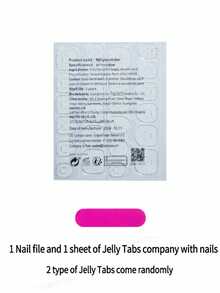 A Box Of 20 Press-On Full Coverage False Nails, Square Long Curved Shape With Pink Color And French Black Edge Design, Making Fingertips Look More Simple And Romantic, Fashionable And Versatile Suitable For All Women's Daily Wear, Comes With Nail File And Gel.