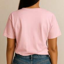 Camiseta T-shirt Feminina Moda New York City P ao GG - Rosa Bebê - Visão 2
