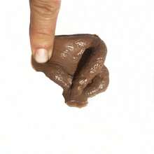 1pc Realistic Poop Fake Poo Toys Gimmick And Prank Toys April Fool's Day Prank Party - Brown - View 4