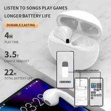 蓝牙耳机、无线蓝牙耳机、降噪耳塞、带麦克风的无线耳机、Fone Pro6 蓝牙耳机、运动跑步耳机、入耳式耳机 - 彩色 - 查看 8