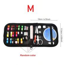 1Set Sewing Kit With Sewing Supplies And Accessories , Needle And Thread Kit Products For Small Fixes, Basic Mini Travel Sewing Kit For Emergency Repairs - Multicolor - View 11
