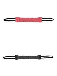 A Chew Stick With A Wear-Resistant Double Handle And Teeth Cleaning, An Interactive Dog Training Toy, Suitable For Puppies To Large Dogs. Ideal For Playing Tug-Of-War, The Durable, Unbreakable Rope Has Great Pulling Power. - Multicolor - View 9