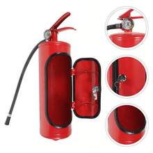 Mini Bar Wine Cabinet Fire Extinguisher Shape Wine Cabinet Storage Decoration - Red - View 5