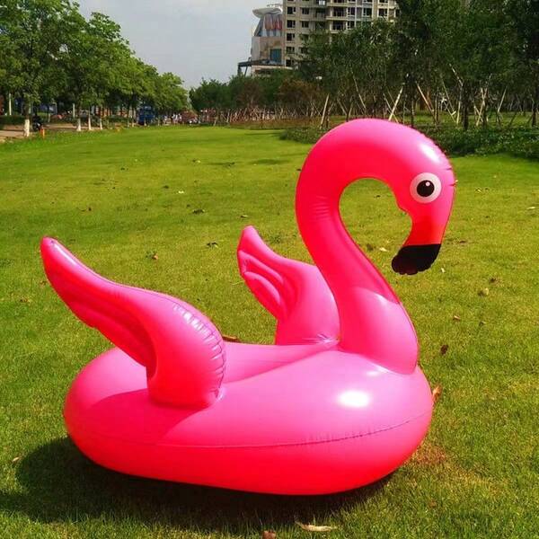 Inflatable Swimming Ring, Cartoon Animal Design Pool Float(Random Style)