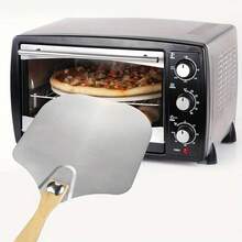 TAIMASI Premium Pizza Stone Set - Large Thermal Shock Resistant Baking Stone For Oven & Grill | Includes Peel Paddle & Cutter - Essential For: • Labor Day Backyard Cooking • Thanksgiving Holiday Baking • Christmas Gift For Home Chefs • New Year's Culinary Resolutions