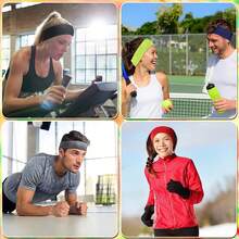 1/4 Stück Set Mehrfarbige Stoff Mode Haarband für Frauen, vielseitig für täglichen Gebrauch, Schal, Herbst Haarband, Sport Haarzubehör, Herbst Bandana, Yoga Schweißband, Workout Haarband, Laufen, Winter, für Urlaubsoutfits Frau