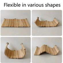 Landscaping Platform, Solid Wood Platform, Hamster Pet Chew Toy, Wooden Stepping Board, Jumping Platform, Jumping Board, Parrot Perch, Small Pet Supplies, Parrot Toys, Natural Wood Jumping Board, Perch Stand