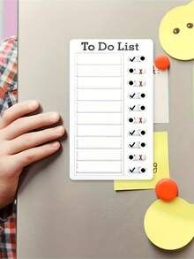 1 Set Planificador Diario Familiar, Que Incluye Planificador en Blanco Extraíble, Papel Blanco, Lista de Tareas Semanales, Seguimiento de Hábitos de Autodisciplina - Multicolor - Ver 6