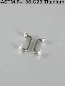 1 件植入级钛金属微皮肤穿孔表面杠铃 CZ 水晶隐藏式皮肤潜水员微皮肤锚圆形/心形/星形氧化锆水晶宝石皮肤锚表面皮肤穿孔环身体首饰