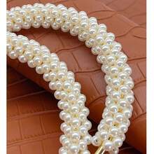 Factory Direct Wholesale Pearl Handbag Accessories! Suitable For Woven Bags, Bucket Bags & Moon Bags, Practical For DIY Handle Loops & Wrist Ornaments