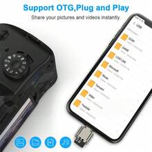 2Pcs Mini Portable Micro SD Card Reader, Type-C To Micro SD/TF Card Phone Card Reader Adapter Compatible With IPhone 18/17/16/15 Series, And Other Devices OTG Storage Card Reader - Multicolor - View 5