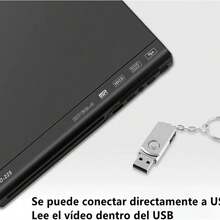 Reproductor de DVD doméstico Equipo de audio y video para el hogar Interfaz USB 100-240 V - Tipo de Enchufe A USA (110-127V) - Ver 2