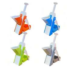 Kitchen Slicer, Potato Slicer, Vegetable Slicer And Chopper, French Fry Cutter, Adjustable Thickness, Dishwasher- - Multicolor - View 8