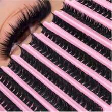 8-16mm Curl D DIY 200pcs Cluster Eye Lashes, 100D/80D60D/50D/40D/30D Extensions Fluffy Volumized Individual False Eyelashes, Faux Mink Lashes, Reusable DIY Lash Extensions For Beginners At Home Gift For Women & Girllash Clusters,Eyelash Clusters,Individual Eyelashes,Lashes,Fake Lashes
