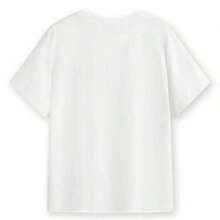 Camisetas impresas transpirables y frescas de verano para mujeres, mangas cortas, cuello redondo - Blanco 3 - Ver 5