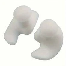 (6 piezas) 3 pares / (2 piezas) 1 par de tapones de silicona para nadar, diseño reutilizable impermeable, se ajusta cómodamente a la oreja izquierda y derecha, evita la entrada de agua, adecuado para principiantes, adultos, mujeres, ancianos para usar en piscina, océano, playa, ligero y portátil, reduce el ruido, excelente para el Día de la Madre, vacaciones, amantes, amigos, uso personal - Multicolor - Ver 15