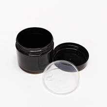 Bouteille rechargeable d'une capacité de 30 g, contenant de recharge opaque noir, crème, vernis à ongles, flacon vide de petite capacité pour crème pour les yeux