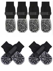 12PCS/3sets Double-Sided Anti-Slip Dog Socks, Prevent Licking & Biting Hardwood Floor, Strong Grip, Paw Protection, Anti-Scratch Dog Socks - Multicolor - View 17