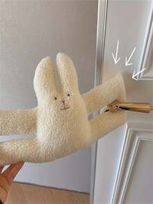 1pc Strechable Door Pinch Guard, Prevents Slamming Doors, Door Stopper For Christmas, Halloween, Thanksgiving Day Gift Home Decor Christmas Decorations Room Decor