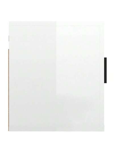 VidaXL TV Wand Unit 40x34.5x40 Cm High Gloss Wit view 7