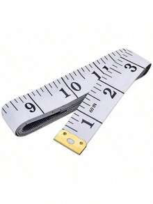 1pc 60 Inch Plastic Measuring Tape, Modern Band Tape For Home Tape Measure - White - View 10