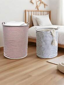 Foldable Fabric Laundry Basket, Collapsible Toy & Clothing Storage Bin With Dual Handles, Home Organizer Closet Organization And Storage Clothes Organizer Bedroom