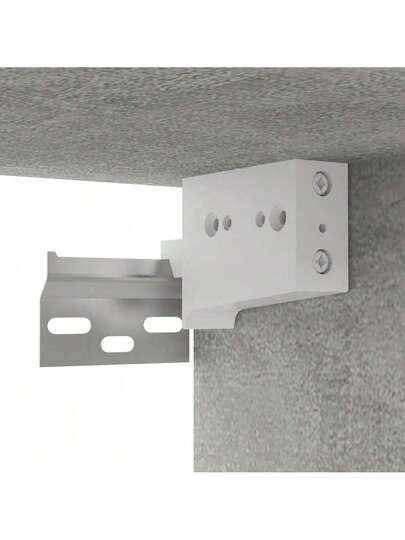 VidaXL TV Wand Unit 102x35x35 Cm, Finished Wood, Concrete Grijs view 6