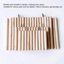 Landscaping Platform, Solid Wood Platform, Hamster Pet Chew Toy, Wooden Stepping Board, Jumping Platform, Jumping Board, Parrot Perch, Small Pet Supplies, Parrot Toys, Natural Wood Jumping Board, Perch Stand