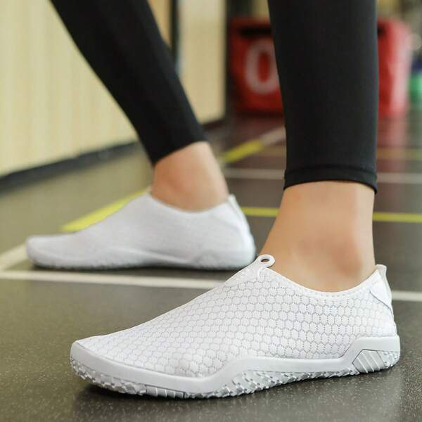 Uniseksowe buty fitness, gumowa miękka podeszwa, lekkie i oddychające, odpowiednie na siłownię, jogę, bieżnię, sporty wodne na świeżym powietrzu, plażę, basen, pływanie