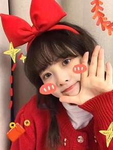 New A Great Headband For Young Girls Featuring A Solid Bow, Designed As A Headband. These Handmade Hair Accessories Are Suitable For Both Thick And Thin Hair. Cute And Sweet Fabric Bow Headband For Women - Solid Color Princess Angel Costume Headband For Christmas, Cosplay, Parties - Single Piece, Bow Detail, No Feathers,Fall,Hair,Hair Accessories,Hair Accessories For Women,Travel,Hair Accessory,Hair Accessories Women,Hair Tools,Hair Stuff,Stuff,Beauty Accessories,Gifts,Travel,Gifts For Women,Hair Stuff,Stocking Stuffers