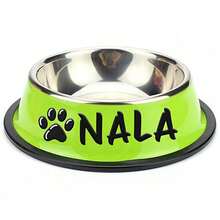 Personalized Anti Slip Stainless Steel Pet Bowl With Custom Name -Perfect For Cats And Dogs, Perfect For Food And Water Supply Ornamental Stylish,Colorful,Cute,Contracted,Cuties Unique,Customized Christmas Decor,Treasure Finds,Home Goods Ideal Gifts For Him Her,Family,Friends,Pet Lovers,Pet For Anniversaries,For Birthdays,For Christmas,For Housewarming,For Fall/Autumn/Winter