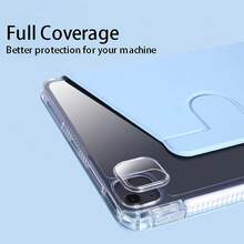 Capa Giratória Compatível com iPad 11ª/10ª Geração com Suporte para Lápis, Compatível com iPad 5/6/7/8/9, Todos os Modelos iPad Air e iPad Pro 2018-2025, Suporte Giratório de 360 Graus com Proteção, Função Ligar/Desligar Automática