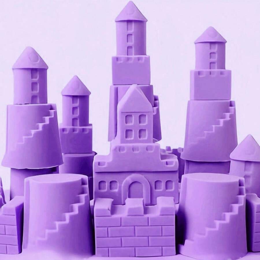 Indoor Play Sand, Colorful Moldable Self-Adhesive Sand, Magic Sand, Reusable Play Sand, Ideal Gift For Children, Birthday Gift For 3+ Years Old Boys And Girls