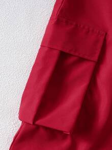 2 Stücke Mädchen Halloween Muster Langarm Strick-Jumpsuit mit Knopfleiste oben und Cargohose, Herbst