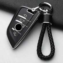 Easypie Selection 1 pieza Funda protectora de TPU suave compatible con BMW Serie 1 3 5 7 X1 X3 X5 X6 X7, Llavero, Accesorios para automóvil, Mejor regalo para amigos, Graduación, Regreso a la escuela, Decoración navideña, Día de San Valentín, Padres, Halloween, Acción de Gracias, Personalizado, Cumpleaños, Año Nuevo - Unitalla - Ver 3