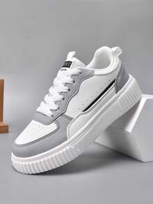 Kids' PU Leather Casual Shoes, Comfortable, Versatile, Durable, Minimalist Design