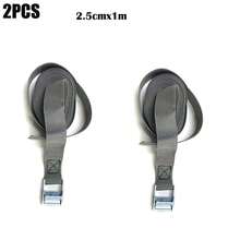 2 szt. Lina napinająca do samochodu, mocny pas z grzechotką, pasek mocujący do bagażu samochodowego, do ciężarówki, motocykla, roweru, łodzi