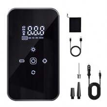 空气压缩机和充气机轮胎泵140 PSI 汽车空气压缩机泵，数字轮胎充气机便携式自动气泵适用于汽车摩托车 LED 灯轮胎泵空气压缩机和充气机，轮胎泵