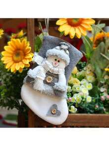 Thick Velvet Christmas Socks Christmas Decoration Home Decor Christmas Decorations Room Decor Winter