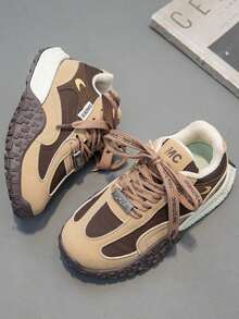 2025 Spring/Autumn New Kids Sports Shoes, Boys' Chunky Sneakers, Girls' Casual Sneakers, Versatile Leisure Student Shoes