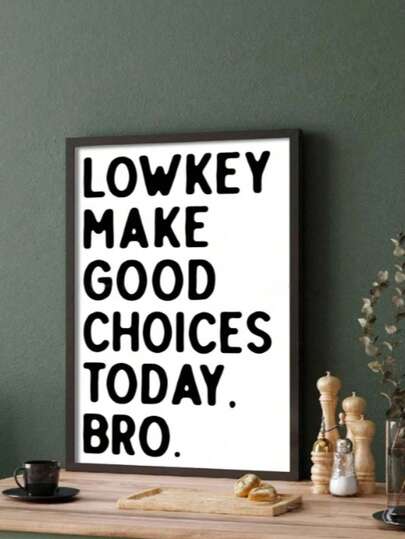 1 Peça Pôster Inspiracional para Sala de Aula - Arte em Tela sem Moldura, Arco-íris Boêmio e Palavras Positivas, Adequado para Decoração de Quarto, Sala de Jantar ou Escritório