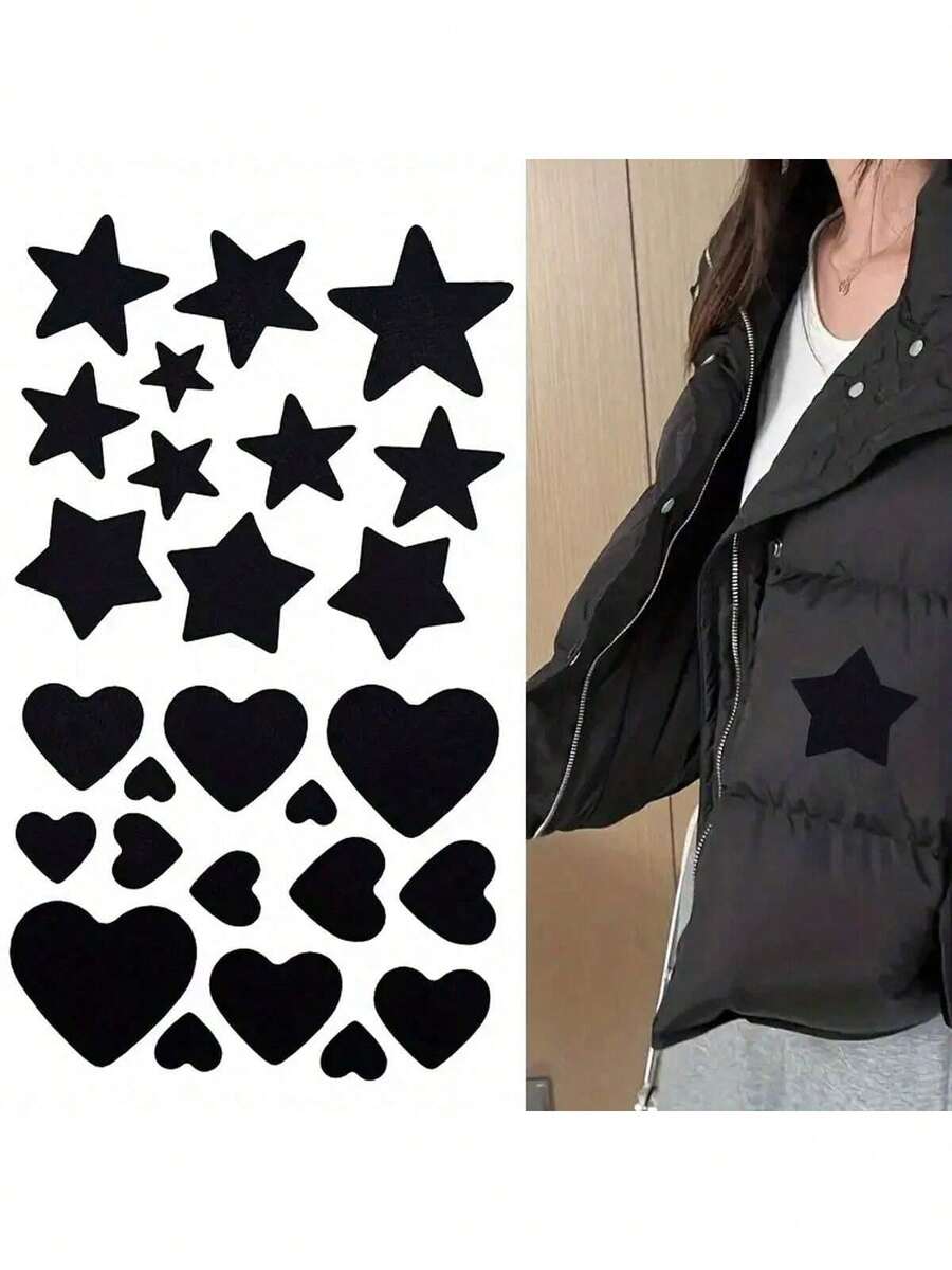 Large Sheet Down Jacket Cloth Stickers,Self-Adhesive Repair Patches For Down Jacket Hole Repair, Self-Adhesive Fabric Repair Patches, Direct Sticky Seamless Clothes Patch, Self-Adhesive Non-Marking Clothes Patches Stickers, Ripped Holes Repair Stickers, Adhesive Patches, Repair Subsidies, Washable - Multicolor - View 1