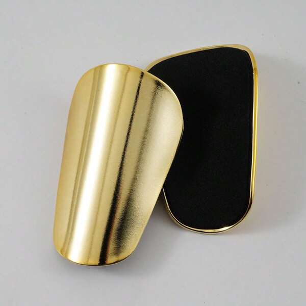 Elektrolytisch beschichtete Schienbeinschoner, Fußball-Schienbeinschoner für Erwachsene und Jugendliche, Fußball-Beinschoner