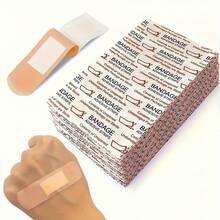 20/40/60/80/110片装医用弹性绷带 - 透气微孔PE止血绷带，固定牢固，适用于手指、膝盖、手臂等部位，适用于家庭、学校、户外和紧急情况，弹性缠绕设计。 - 彩色 - 查看 2