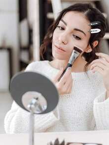 4/12/20pcs No Bend Hair Clips, Creaseless Duckbill Alligator Clips For Hairstyling, Makeup, Salon, DIY Crafts - Sectioning, Waves, Bangs, Gift Set With Storage Box(Black/Pink/White), School Stuff Hair Accessories